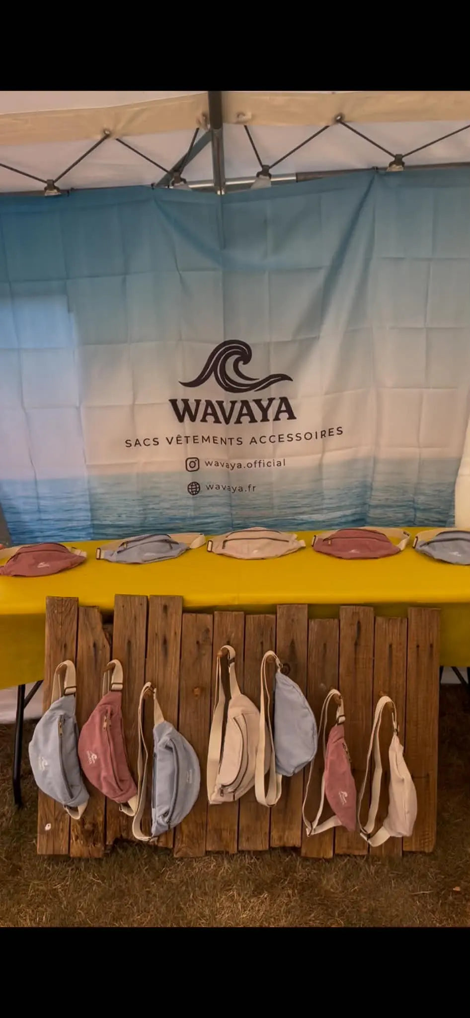 Wavaya au PMU Festival : retour sur notre stand et cette belle aventure – matière textile et fabrication – Mycobloom