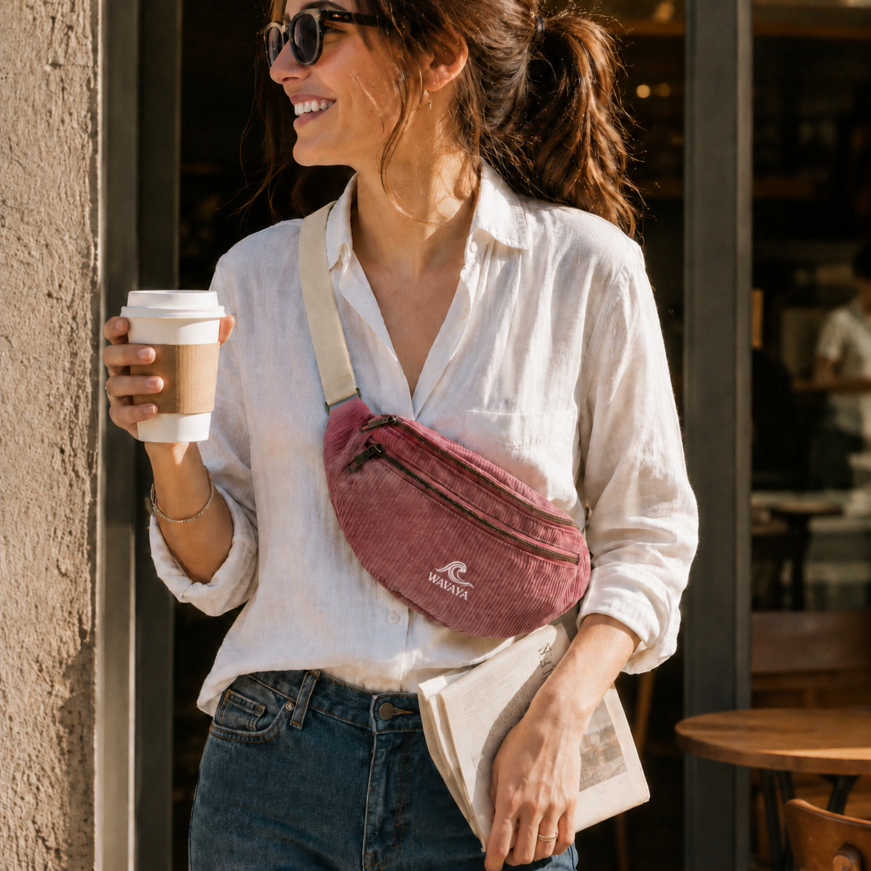 Sac banane été 2026 : les couleurs Wavaya sont arrivées – matière textile et fabrication – Mycobloom