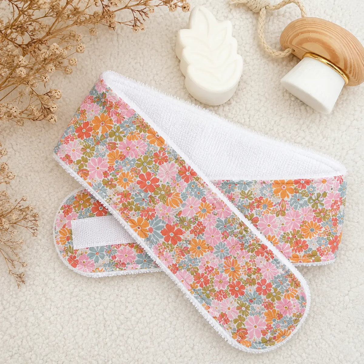 Bandeaux-soin-du-visage-confort-et-praticité-au-quotidien – sélection textile et accessoires – Mycobloom