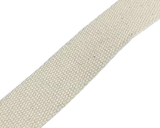 Sangle coton écru 30 mm pour sac
