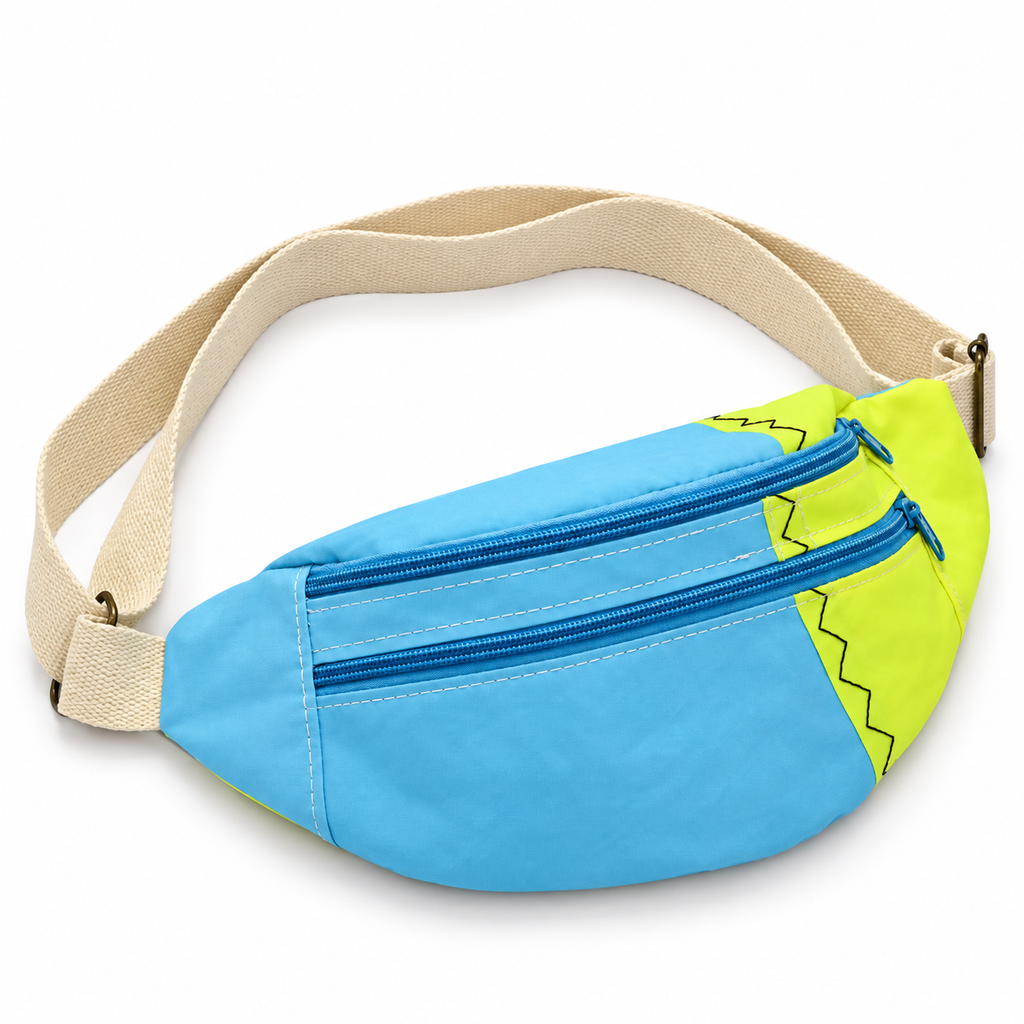 Sac banane en voile de bateau Essential - création textile durable - Mycobloom