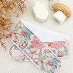 Bandeau soin du visage en coton et éponge bambou