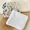 Cotons lavables en éponge bambou - création textile durable - Mycobloom