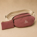 Pack Découverte Wavaya — Banane Essential + pochette assortie - création textile durable - Mycobloom