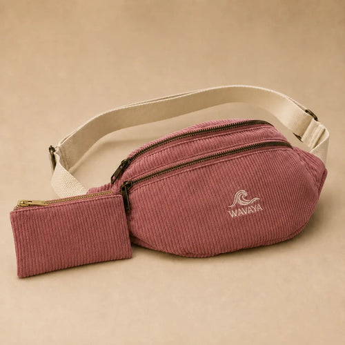 Pack Découverte Wavaya — Banane Essential + pochette assortie - création textile durable - Mycobloom