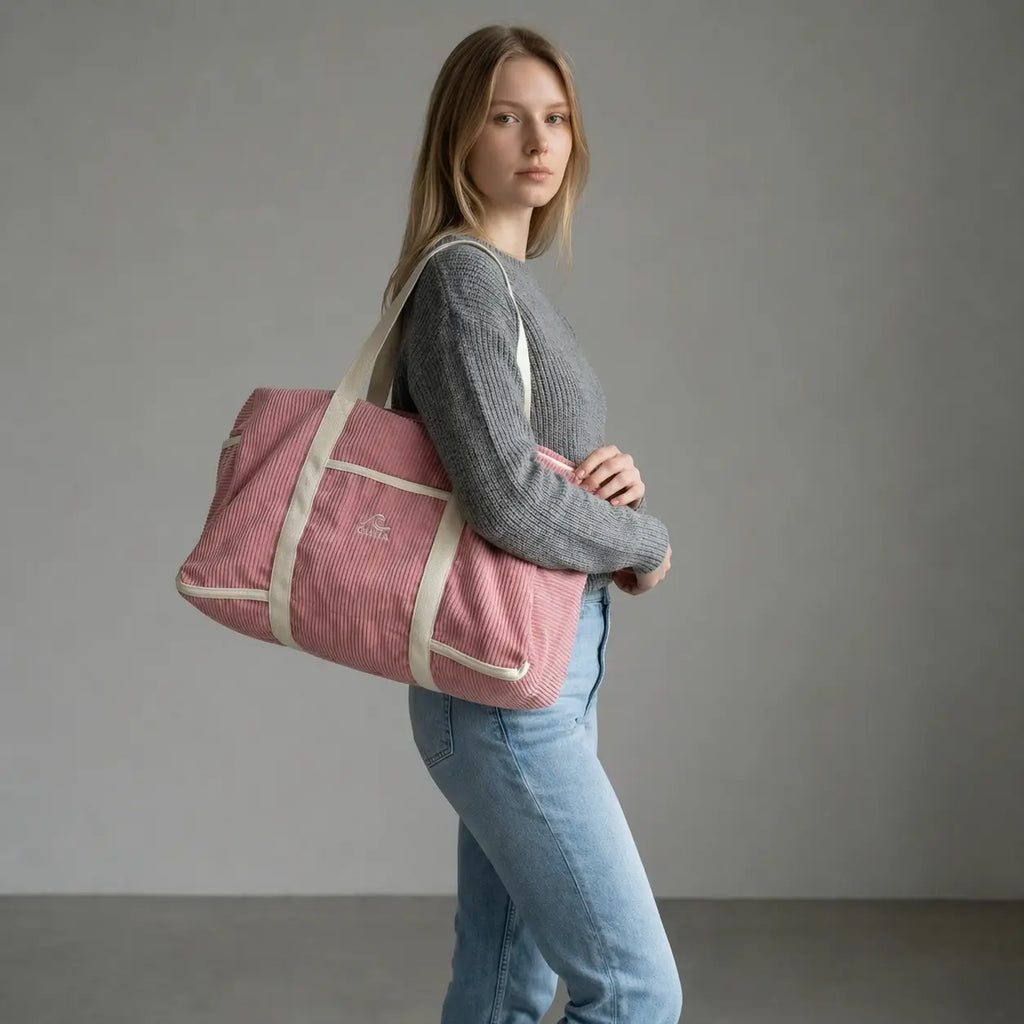 Grand sac de voyage Essential - création textile durable - Mycobloom