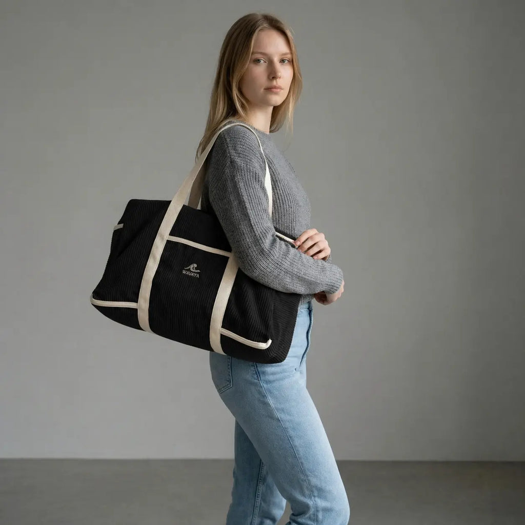 Grand sac de voyage Essential - création textile durable - Mycobloom