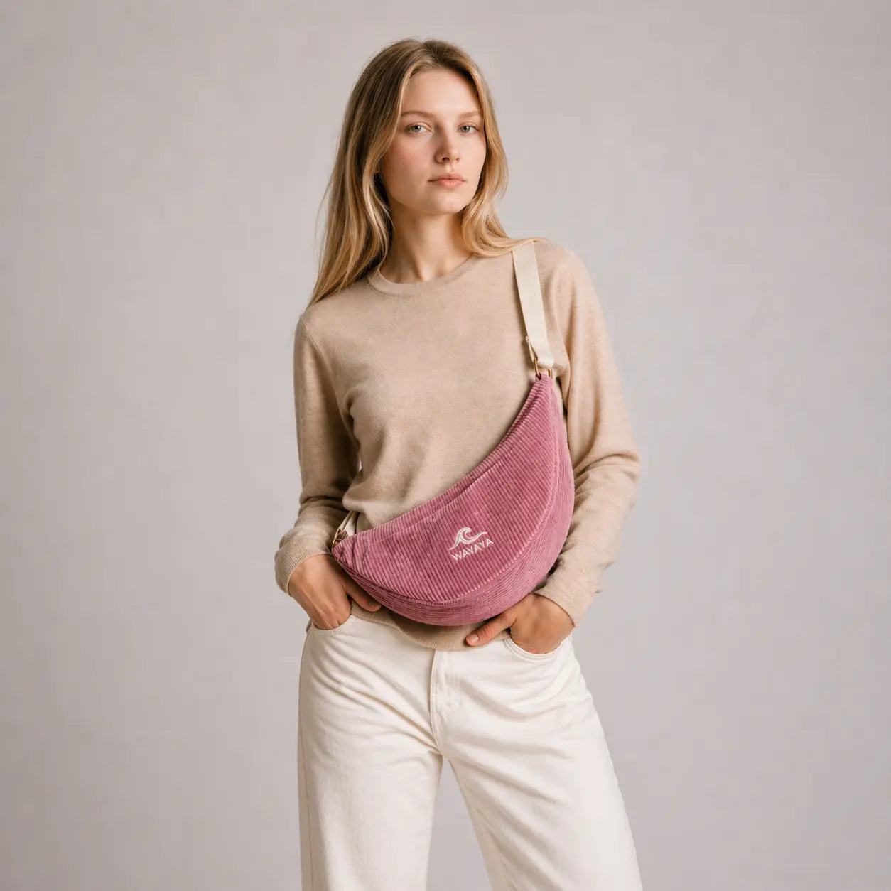 Sac bandoulière Essential - création textile durable - Mycobloom