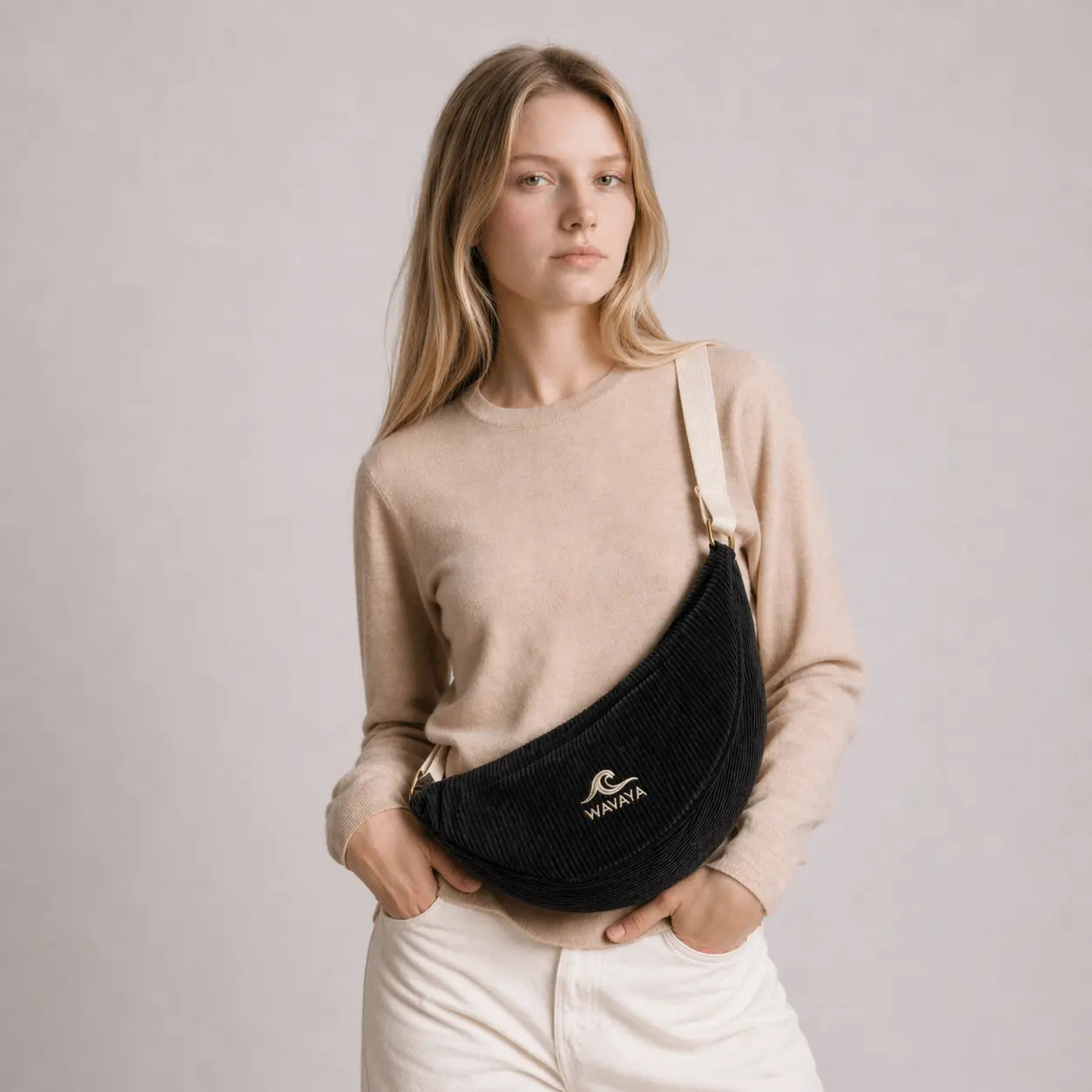 Sac bandoulière Essential - création textile durable - Mycobloom