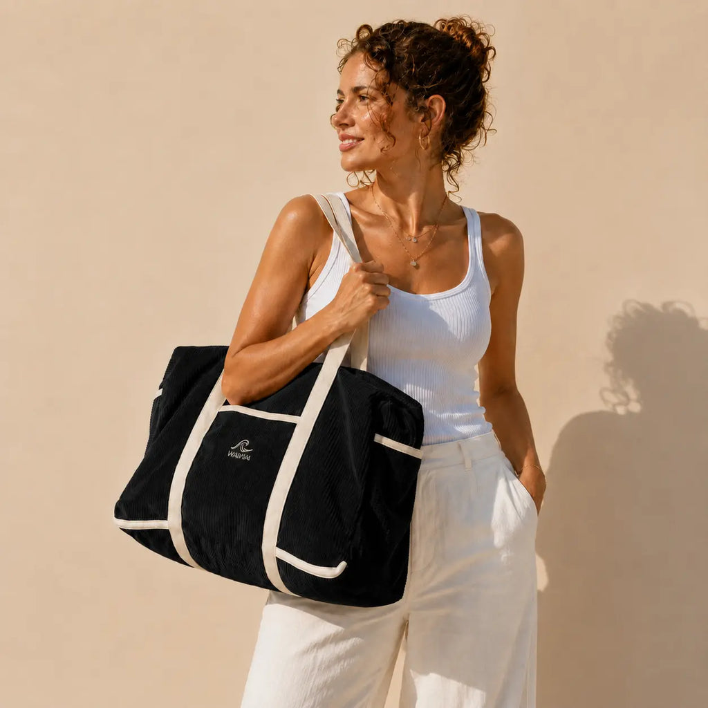 Grand sac de voyage Essential - création textile durable - Mycobloom