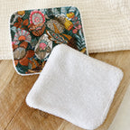 Cotons lavables en éponge bambou - création textile durable - Mycobloom