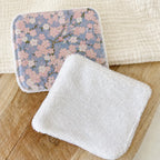 Cotons lavables en éponge bambou - création textile durable - Mycobloom