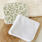 Cotons lavables en éponge bambou - création textile durable - Mycobloom