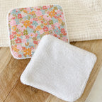 Cotons lavables en éponge bambou - création textile durable - Mycobloom