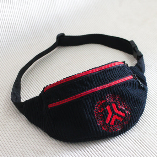 Sac banane Essential Defqon1 Noir – Wavaya Wavaya