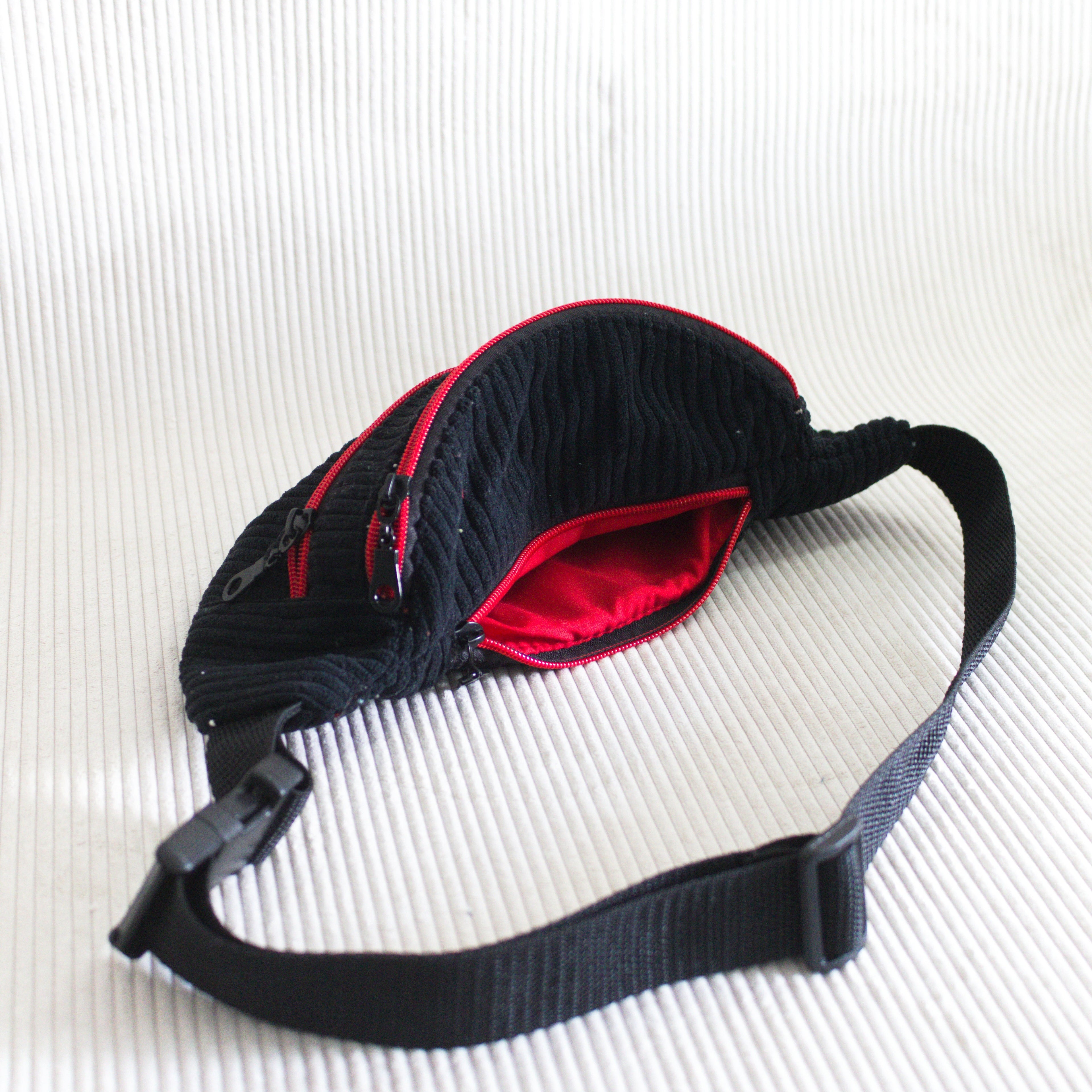 Sac banane Essential Defqon1 Noir – Wavaya Wavaya