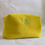 Pochette de toilette Essential Jaune soleil – Wavaya Wavaya