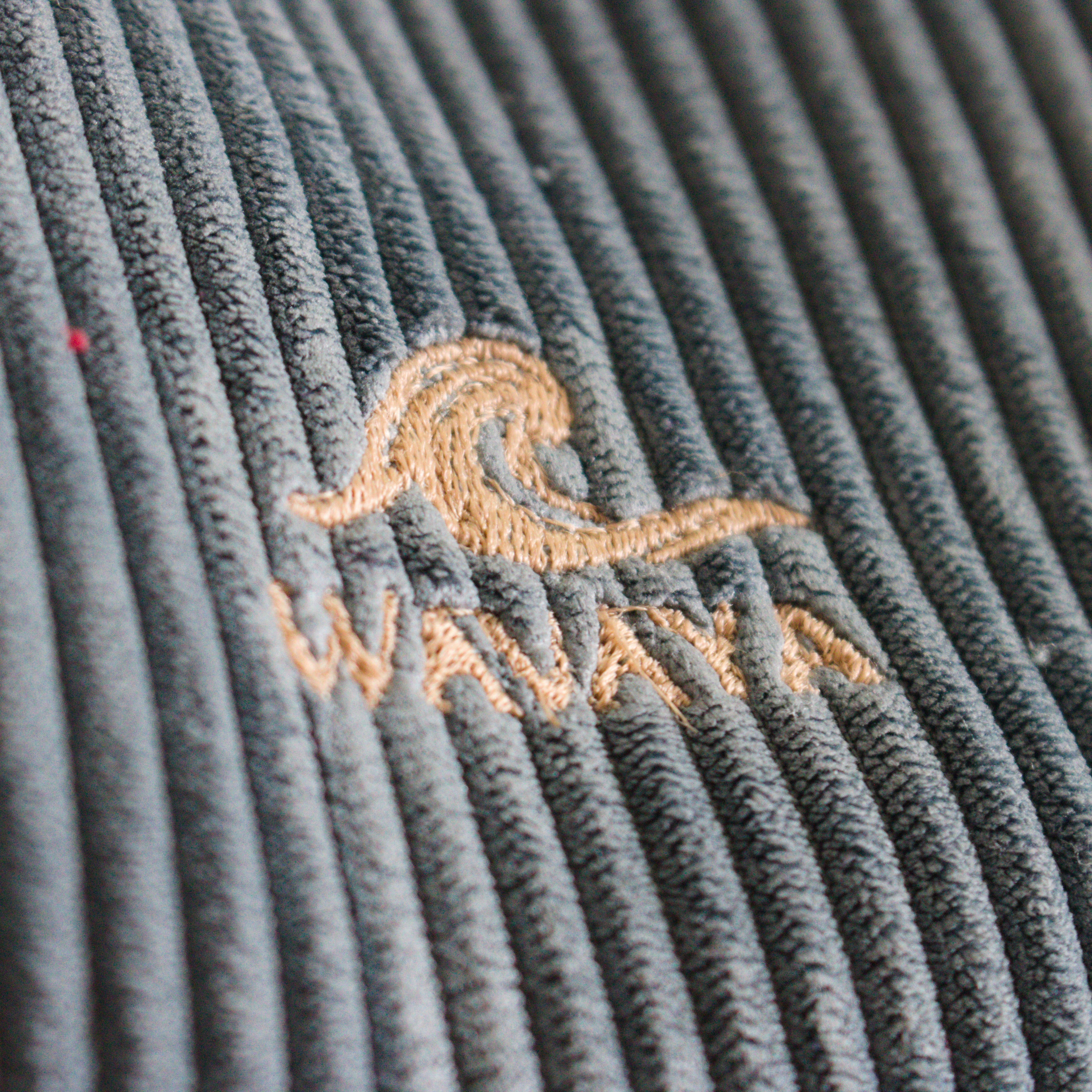 Pochette de toilette velours Essential Bleu Denim– Wavaya Wavaya
