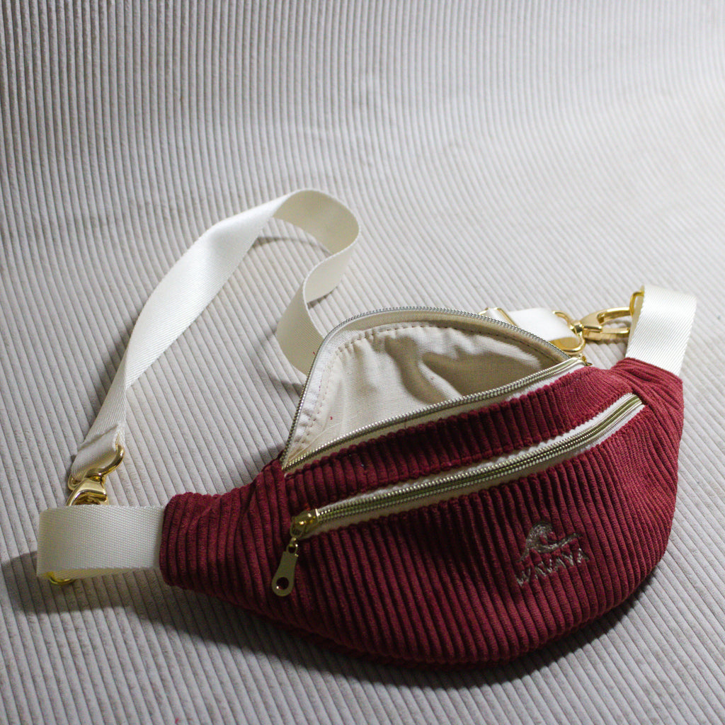 Sac banane Essential Bordeaux – Wavaya Wavaya