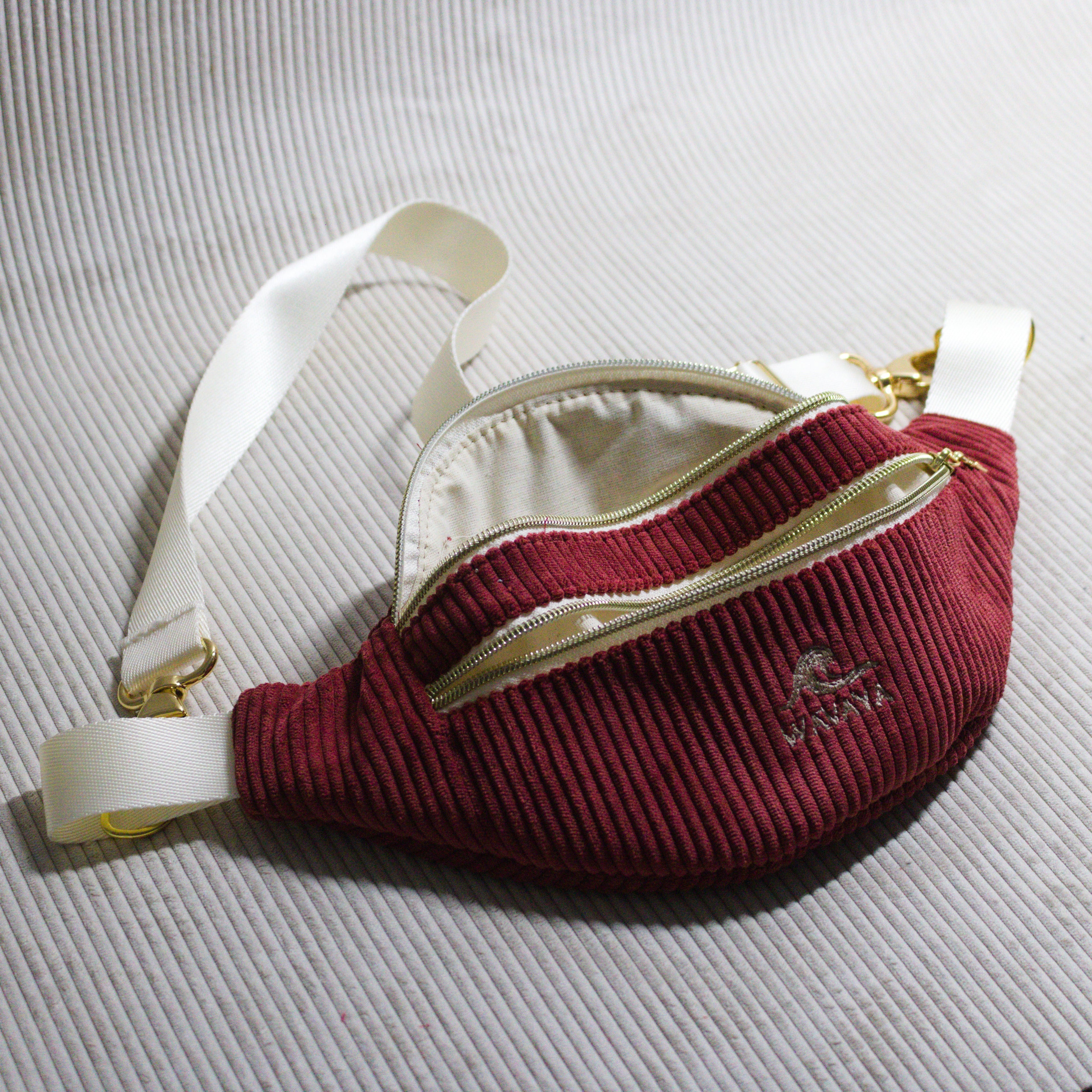 Sac banane Essential Bordeaux – Wavaya Wavaya