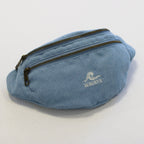 Sac banane velours Essential Bleu lagon Wavaya