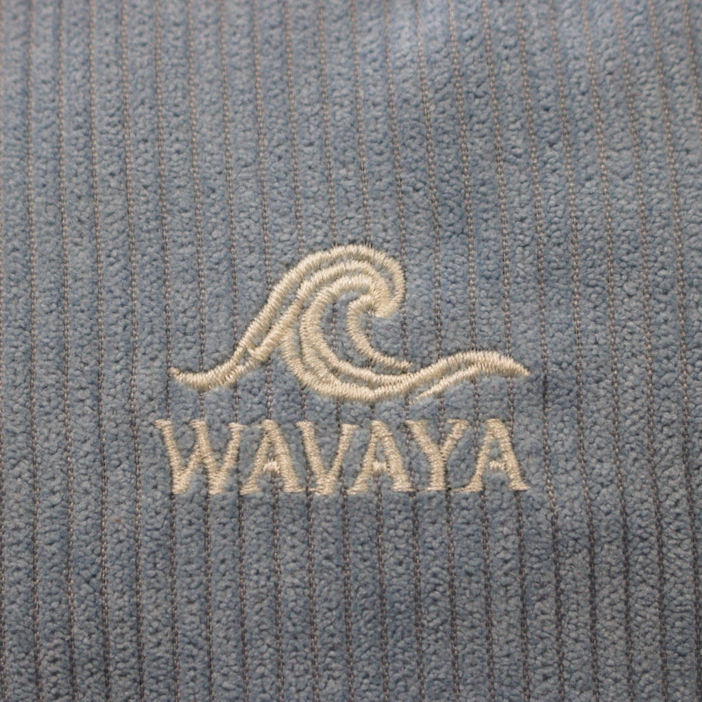 Sac banane velours Essential Bleu lagon Wavaya