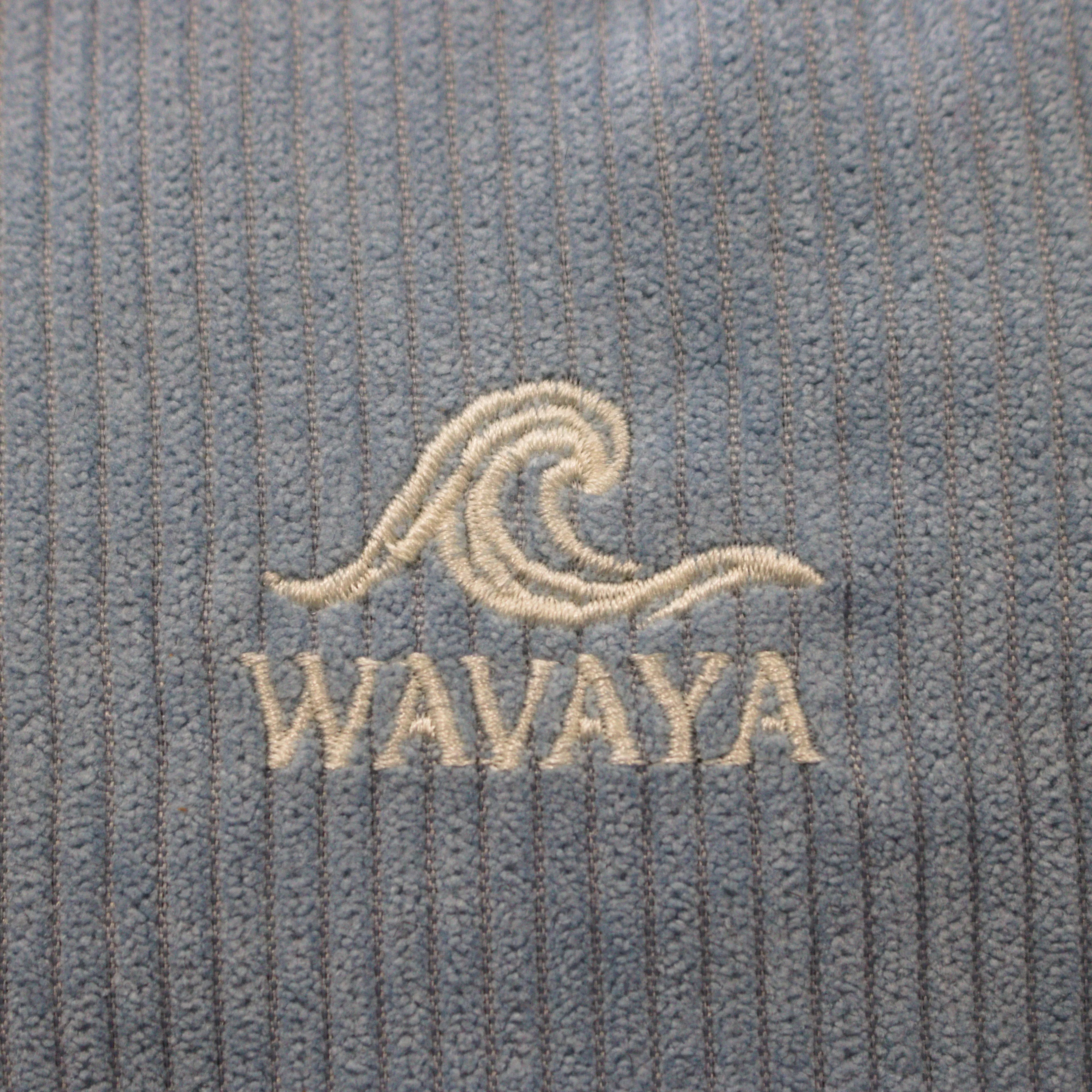 Sac banane velours Essential Bleu lagon Wavaya