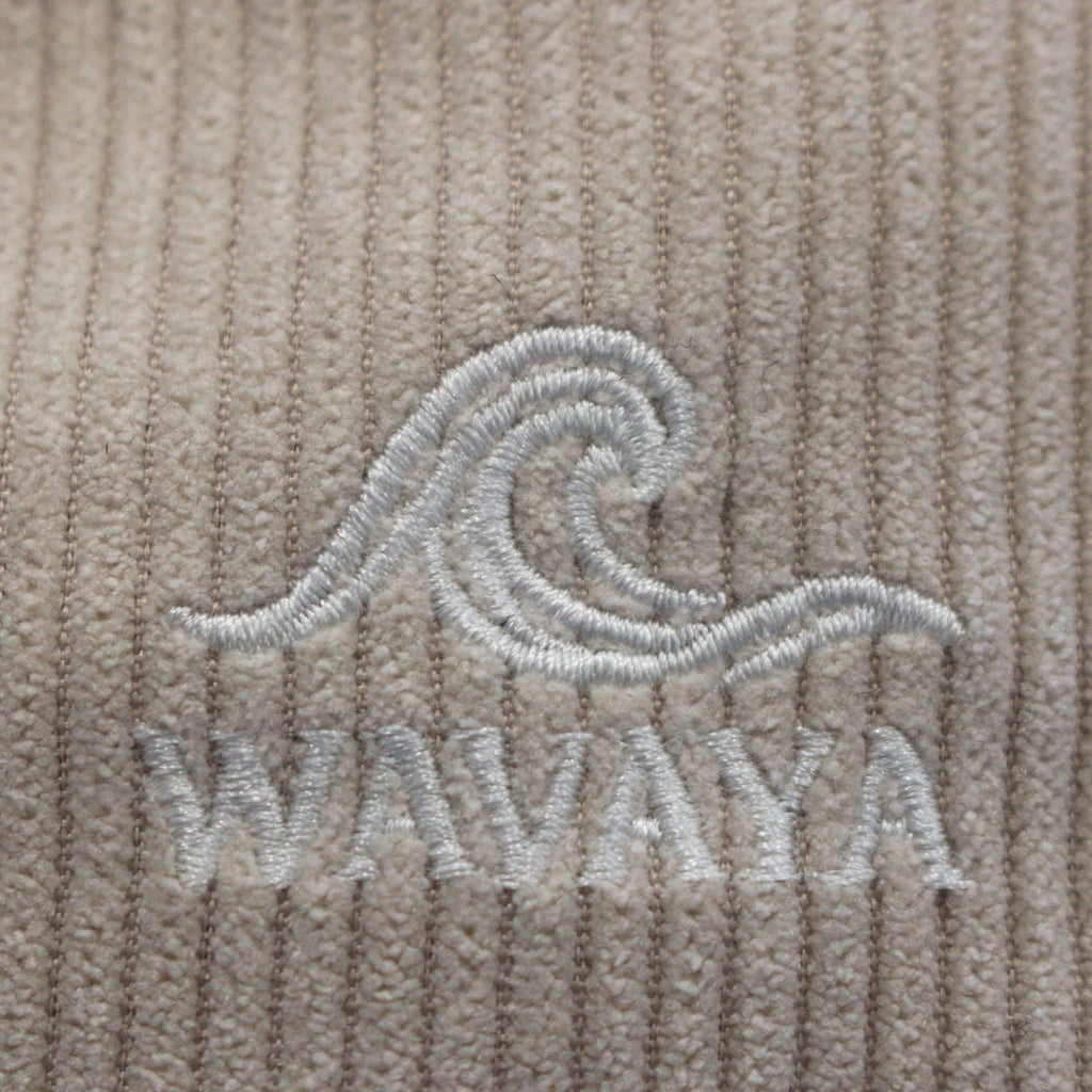 Sac banane velours Essential beige Wavaya