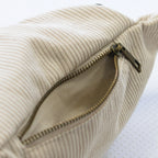 Sac banane velours Essential beige Wavaya