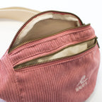 Sac banane velours Essential Rose Wavaya