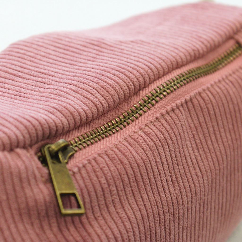 Sac banane velours Essential Rose Wavaya