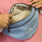 Sac banane velours - création textile durable - Mycobloom