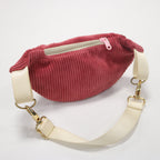 Sac banane velours Essential – Framboise (Defqon.1 Edition)