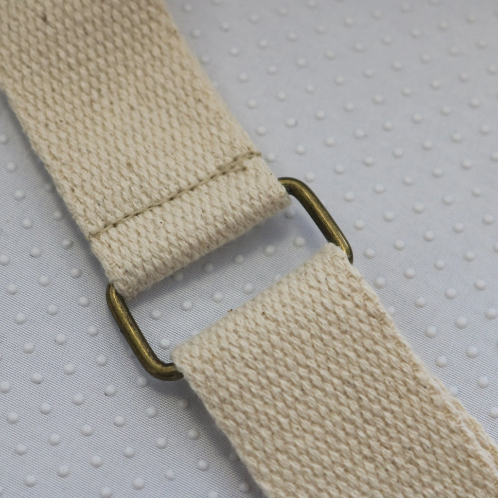 Sac banane velours Essential beige