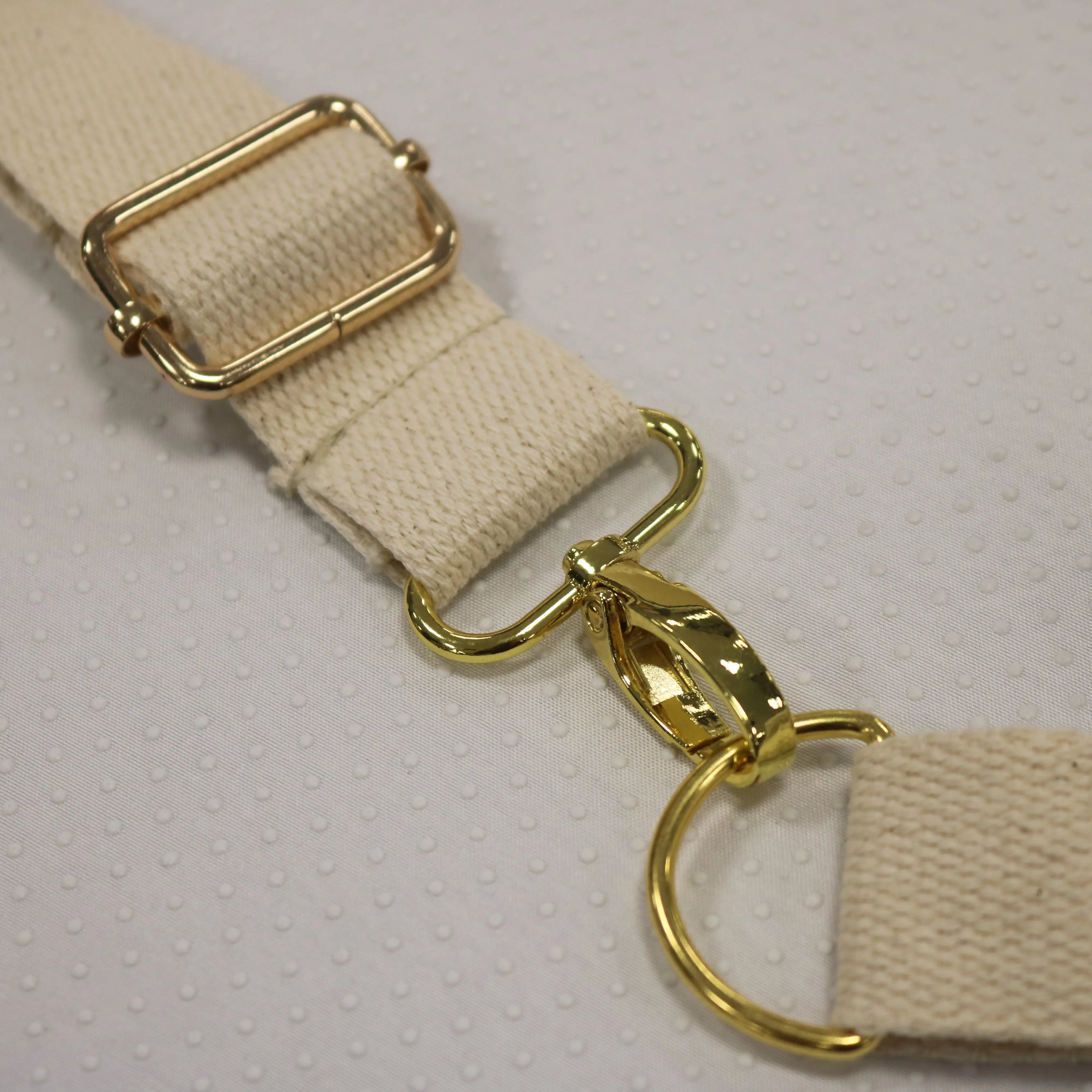 Sac banane velours Essential beige