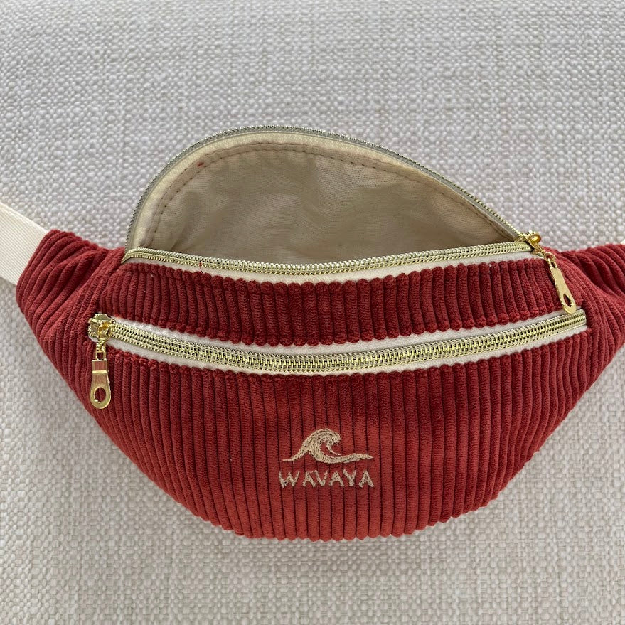 Sac banane Essential Bordeaux – Wavaya Wavaya