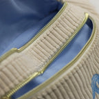 Sac banane velours Essential beige