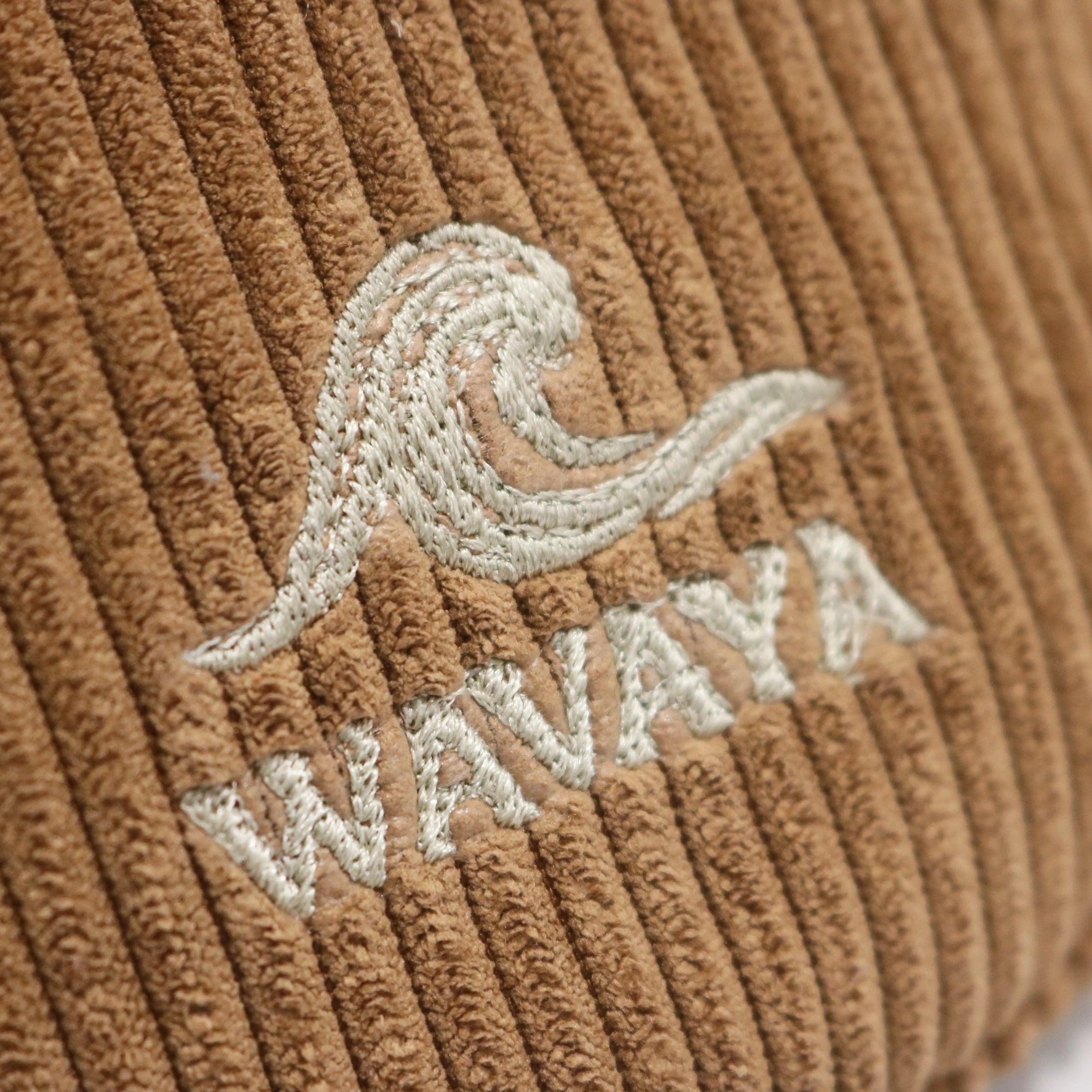 Sac banane velours Essential marron