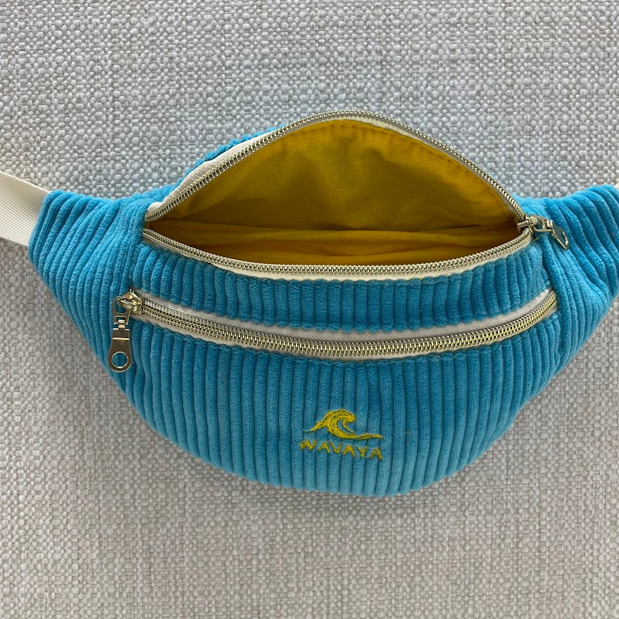 Sac banane Essential Bleu lagon – Wavaya Wavaya