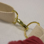 Sac banane velours Essential framboise