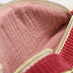 Sac banane velours Essential framboise