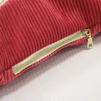 Sac banane velours Essential framboise