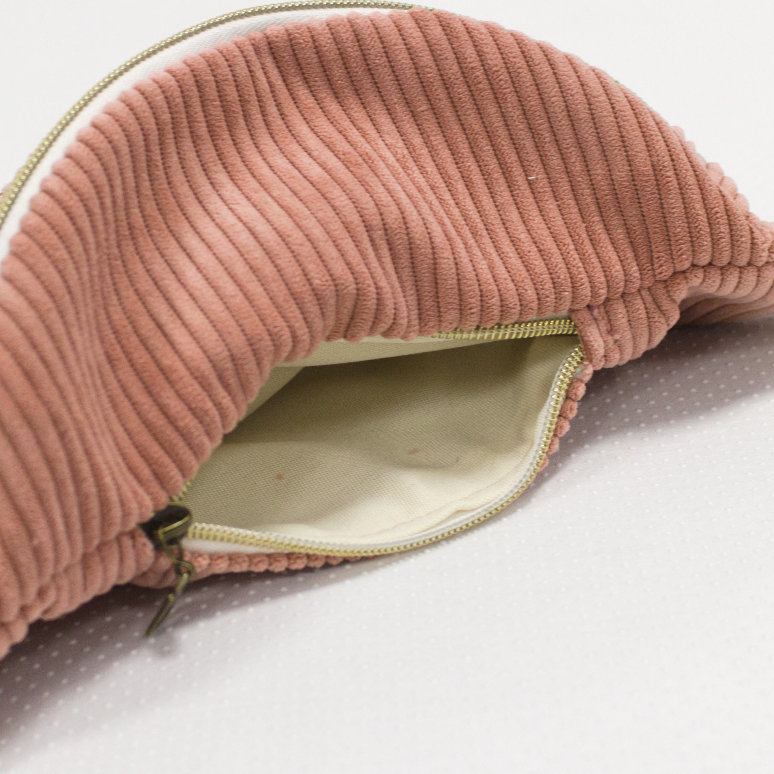 Sac banane velours Essential rose – Banane premium Wavaya