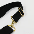 Sac banane velours Essential noir