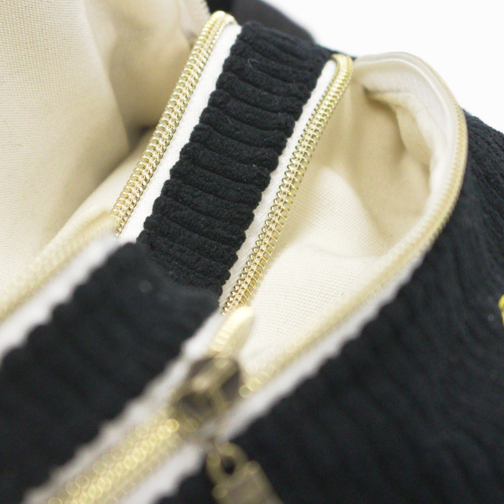 Sac banane velours Essential noir