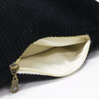 Sac banane velours Essential noir