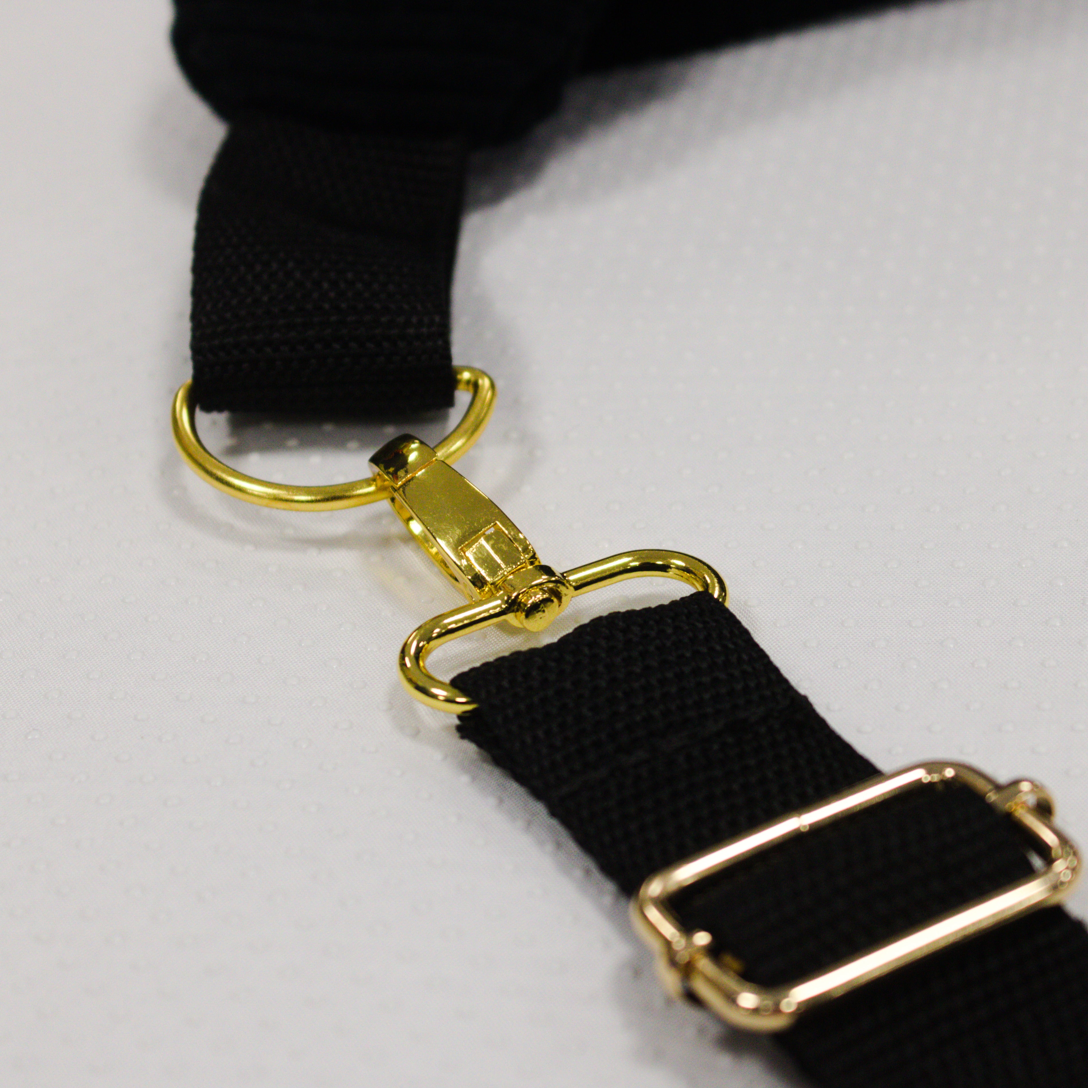 Sac banane velours Essential noir