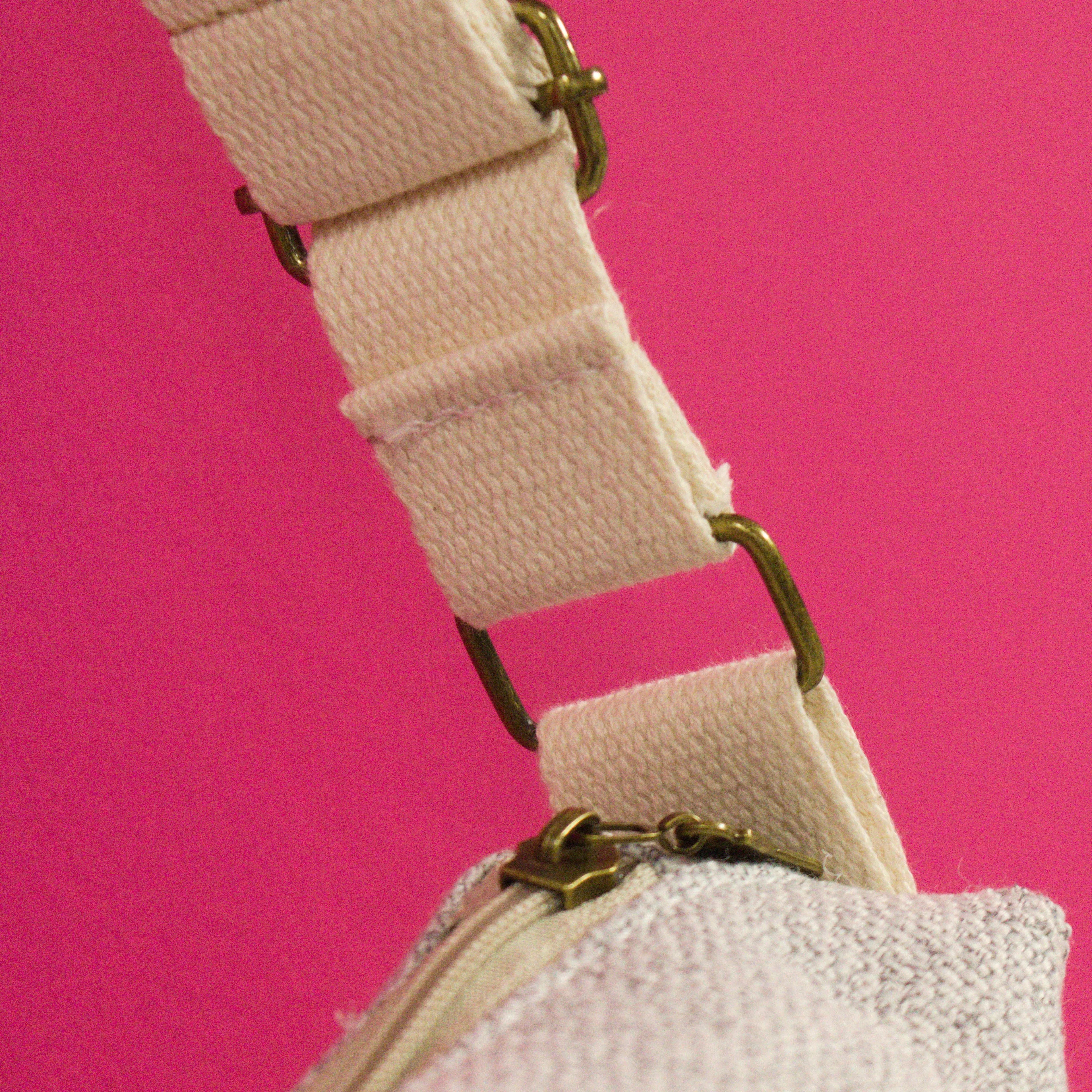 Sac bandoulière Essential gris clair Wavaya