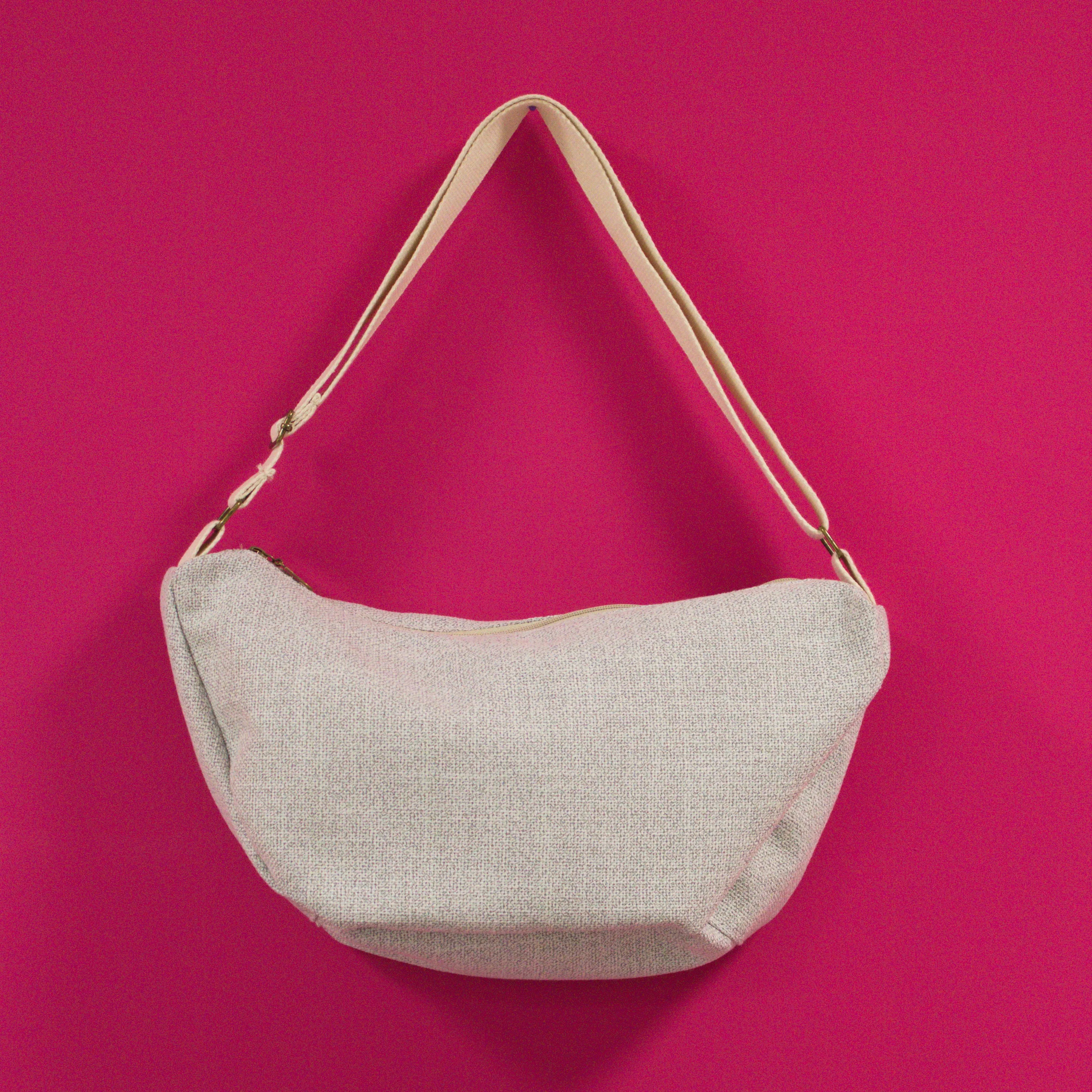 Sac bandoulière Essential gris clair Wavaya