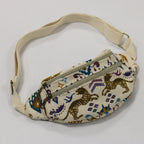 Sac banane velours côtelé Essential tissu français Wavaya